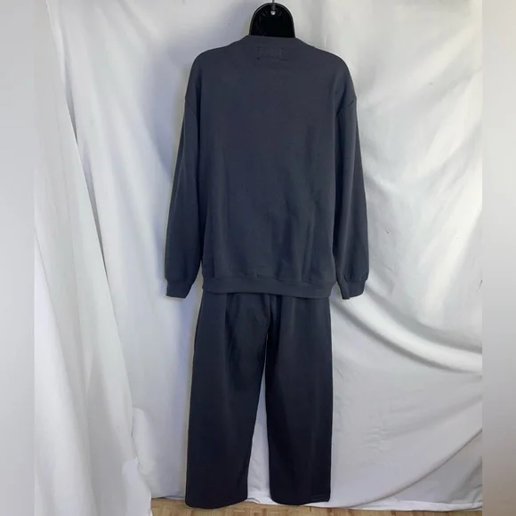 NWT Strawberry Shortcake Dark Grey 2 Piece Sweatsuit TikTok Famous/Viral Trend - Picture 4 of 12